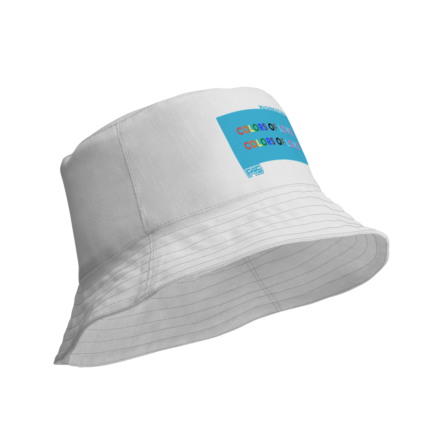 COLORS OF LOVE – F45 Pride Reversible Bucket Hat