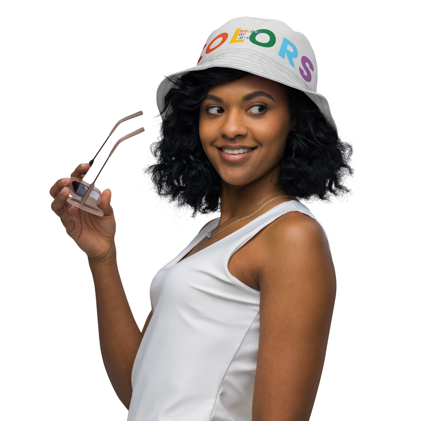 COLORS OF LOVE – F45 Pride Reversible Bucket Hat